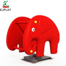 Elephant Shape Plastic Spring Toy Riders
