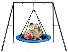 New Double Children's Canvas Swing For Exercise